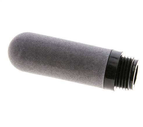 G1/2'' Silenciador Neumático de PE Sinterizado 10 bar