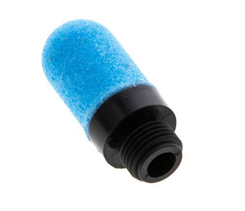 Silenciador Neumático G1/8'' PE Sinterizado 6 bar [5 Piezas]