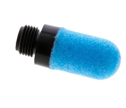 Silenciador Neumático G1/8'' PE Sinterizado 6 bar [5 Piezas]