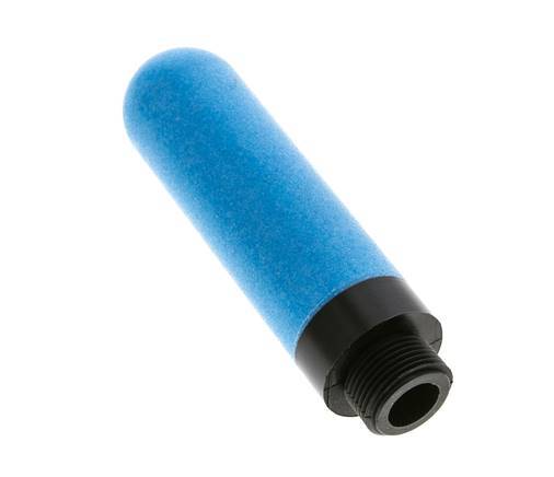 G3/4'' Silenciador Neumático de PE Sinterizado 6 bar