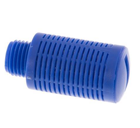 Silenciador Neumático de Plástico G1/4'' Autolimpieza Elementos de Relleno de Granulado [5 Piezas]