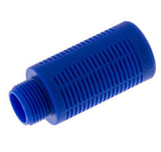 Silenciador Neumático de Plástico G3/8'' Autolimpieza Elementos de Relleno de Granulado [2 Piezas]