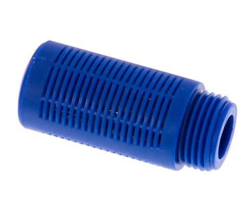 Silenciador Neumático de Plástico G1/2'' Autolimpieza Elementos de Relleno de Granulado [2 Piezas]