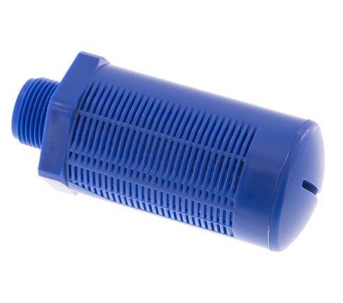 Silenciador Neumático de Plástico G3/4'' Autolimpieza Elementos de Relleno de Granulado