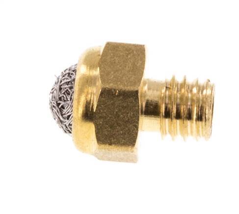 Silenciador Neumático Compacto de Latón M5 1.4301 Malla [5 Piezas]