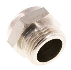 Silenciador Neumático Compacto de Latón Niquelado G3/8'' 1.4301 Malla Metálica [2 Piezas]