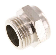 Silenciador Neumático Compacto de Latón Niquelado G3/8'' 1.4301 Malla Metálica [2 Piezas]