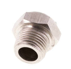 NPT 1/8'' Stainless Steel Compact Pneumatic Muffler 1.4301 Wire Mesh