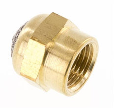 Silenciador Neumático Compacto de Latón con Rosca Hembra G1/8'' [2 Piezas]