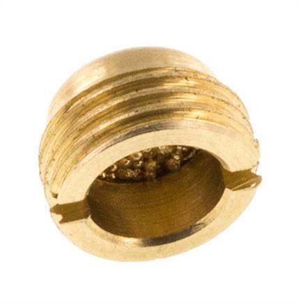 G1/8'' Sintered Bronze Compact Sinking Pneumatic Muffler [5 Pieces]