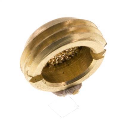 G1/4'' Sintered Bronze Compact Sinking Pneumatic Muffler [5 Pieces]
