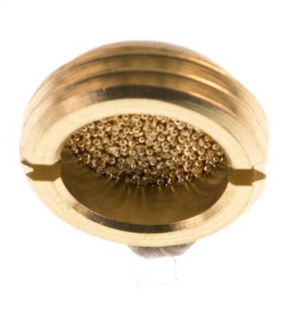 G1/2'' Sintered Bronze Compact Sinking Pneumatic Muffler [2 Pieces]