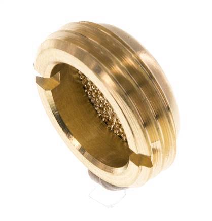 G1/2'' Sintered Bronze Compact Sinking Pneumatic Muffler [2 Pieces]