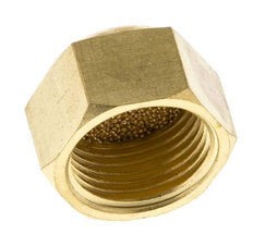 Silenciador Neumático Compacto de Rosca Hembra G3/8'' de Bronce Sinterizado [2 Piezas]