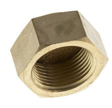 Silenciador Neumático Compacto de Bronce Sinterizado con Rosca Hembra G1''