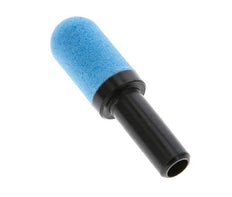 10 mm Push-In PE Pneumatic Muffler 6 Bar [2 Pieces]