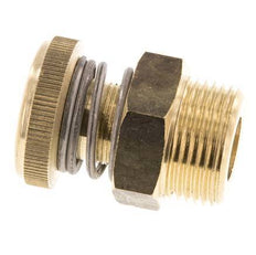 G3/4'' Brass Flow Control Muffler With Knurled Screw