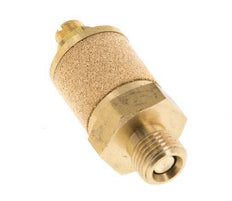 G1/8'' Brass Flow Control Muffler With Lock Nut