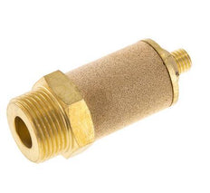 G3/4'' Brass Flow Control Muffler With Lock Nut
