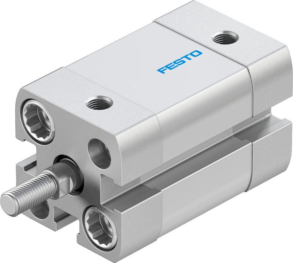 Festo Cilindro Compacto 12mm Diámetro 10mm Carrera ISO 21287 Doble Efecto - 536205