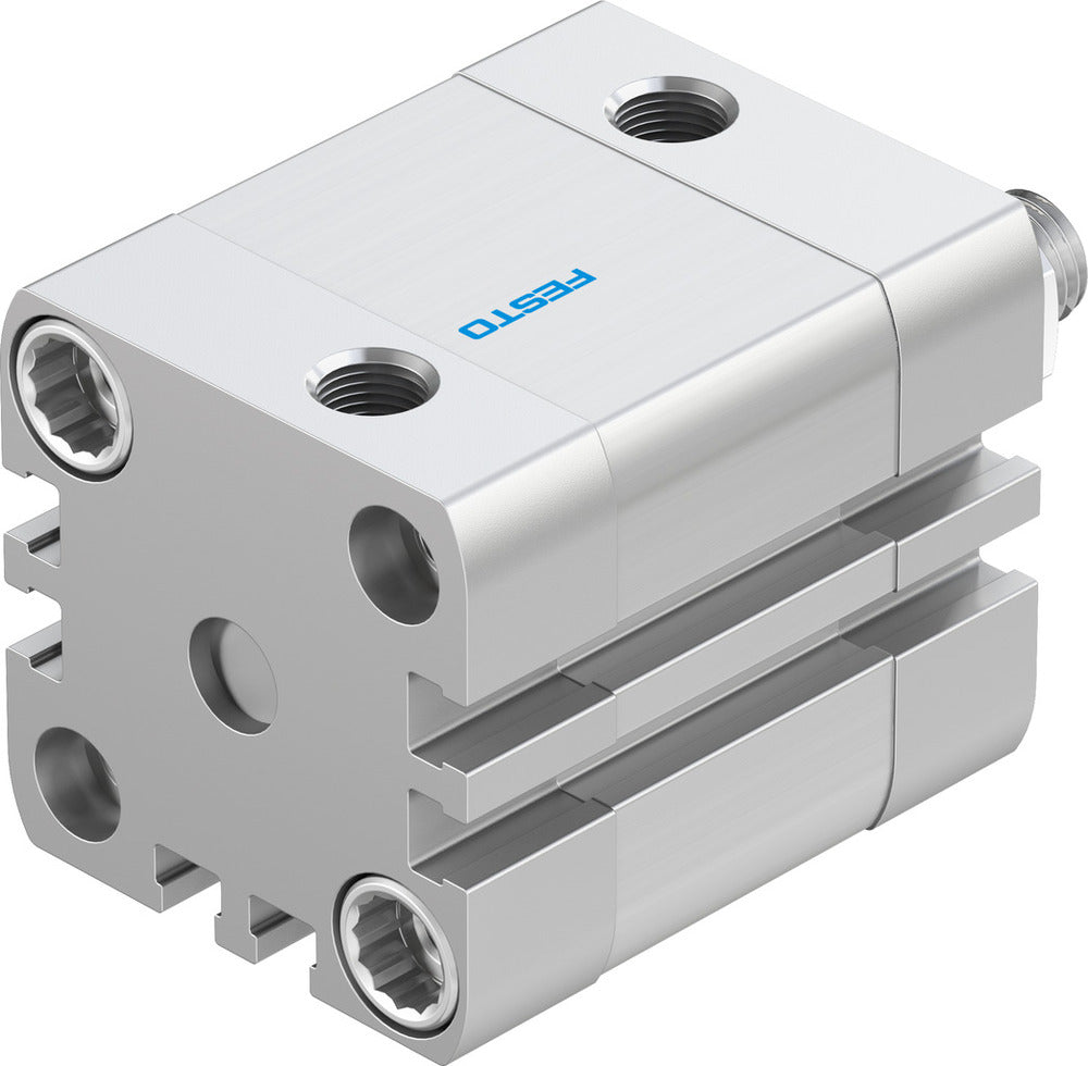 Festo Compact Cylinder 32mm Bore 15mm Stroke ISO 21287 Double Acting - 572656