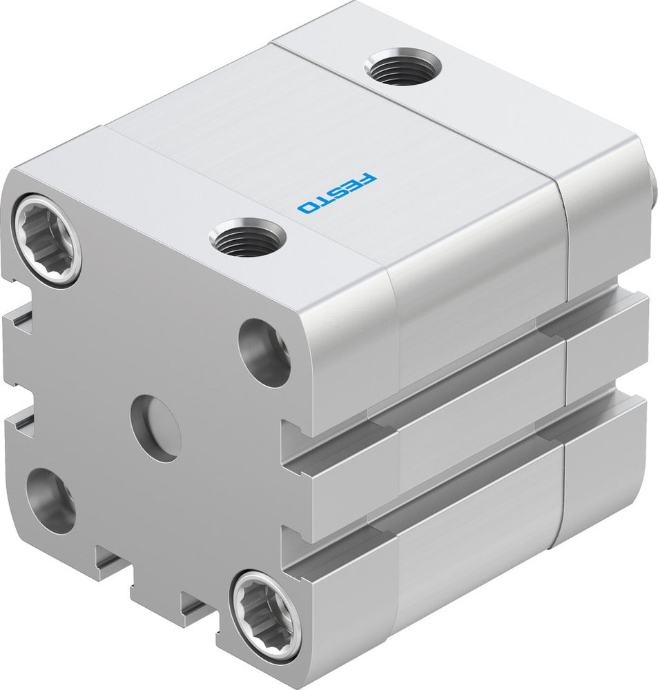 Festo Compact Cylinder 40mm Bore 15mm Stroke ISO 21287 Double Acting - 572674
