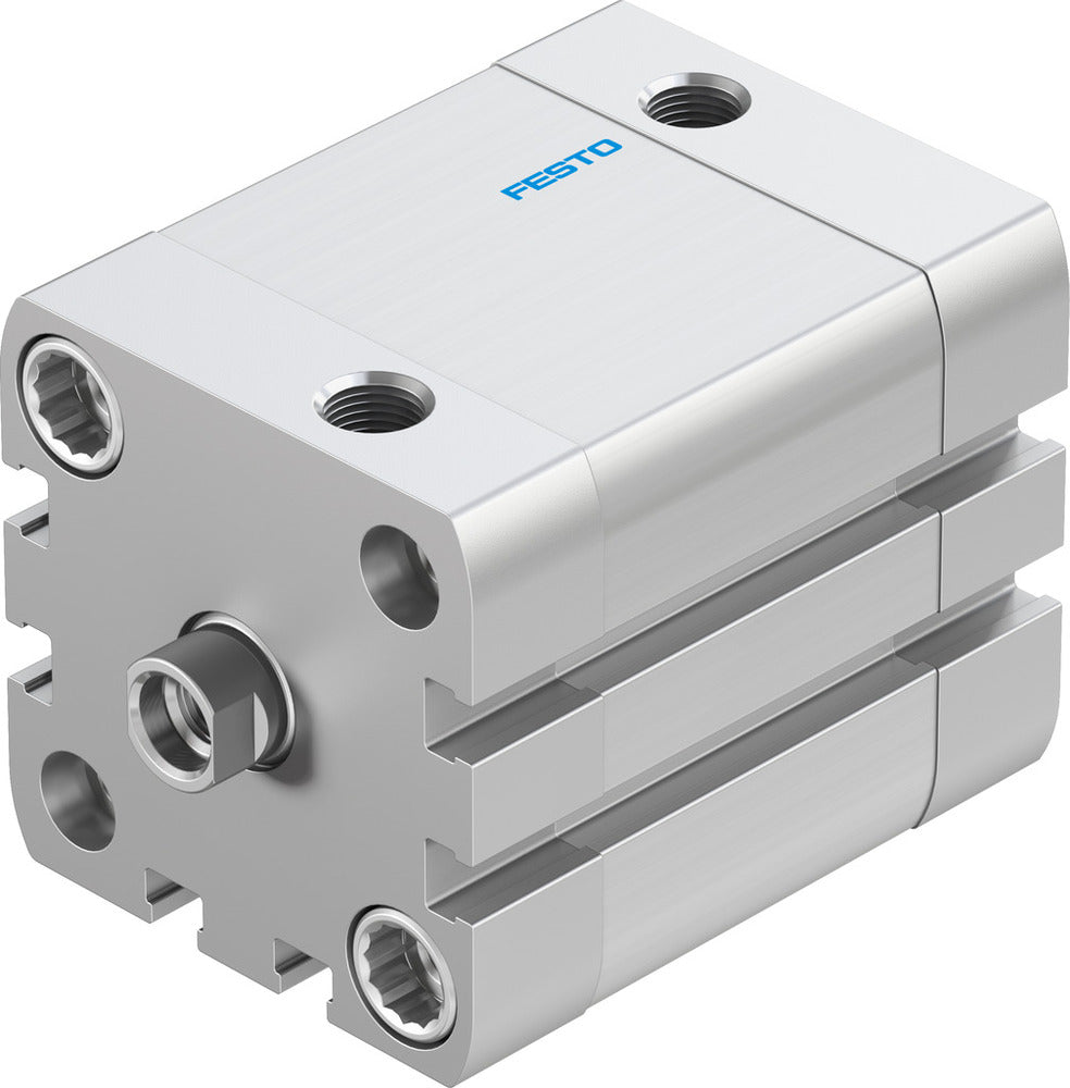 Festo Cilindro Compacto 40mm Diámetro 25mm Carrera ISO 21287 Doble Efecto - 536303