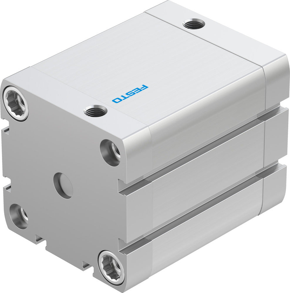 Festo Compact Cylinder 63mm Bore 50mm Stroke ISO 21287 Double Acting - 536338