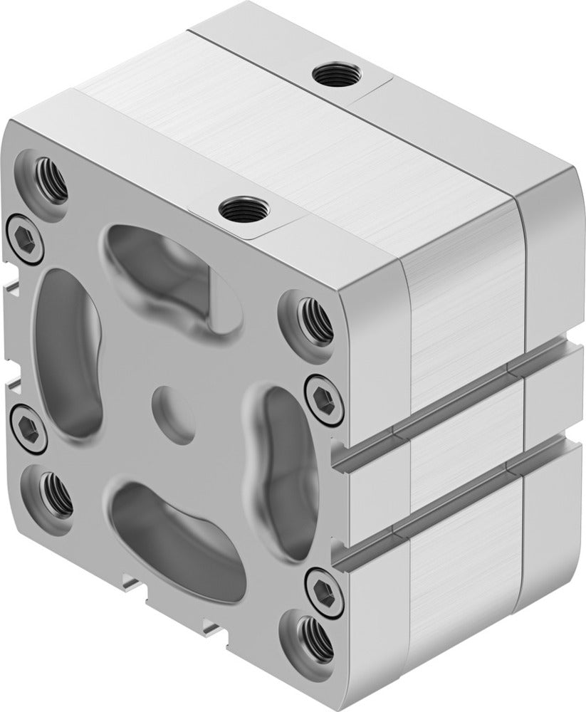 Festo Compact Cylinder 80mm Bore 10mm Stroke ISO 21287 Double Acting - 572718