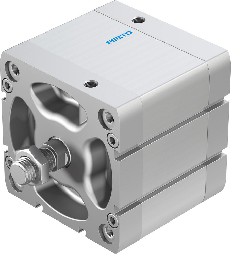 Festo Compact Cylinder 100mm Bore 40mm Stroke ISO 21287 Double Acting - 536379