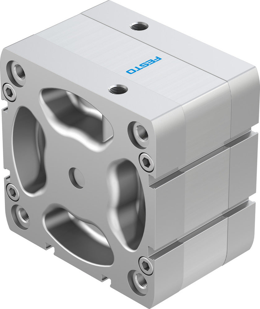 Festo Compact Cylinder 100mm Bore 10mm Stroke ISO 21287 Double Acting - 536384