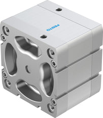 Festo Compact Cylinder 100mm Bore 25mm Stroke ISO 21287 Double Acting - 536387
