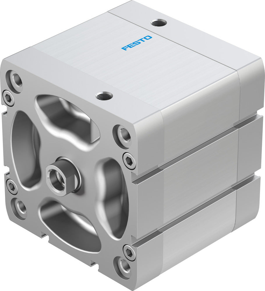 Festo Cilindro Compacto 100mm Diámetro 40mm Carrera ISO 21287 Doble Efecto - 536389