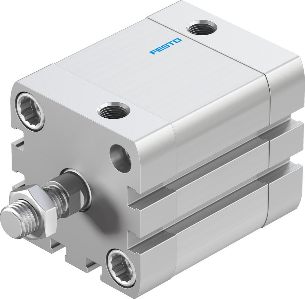 Festo Compact Cylinder 40mm Bore 25mm Stroke ISO 21287 Double Acting - 572676