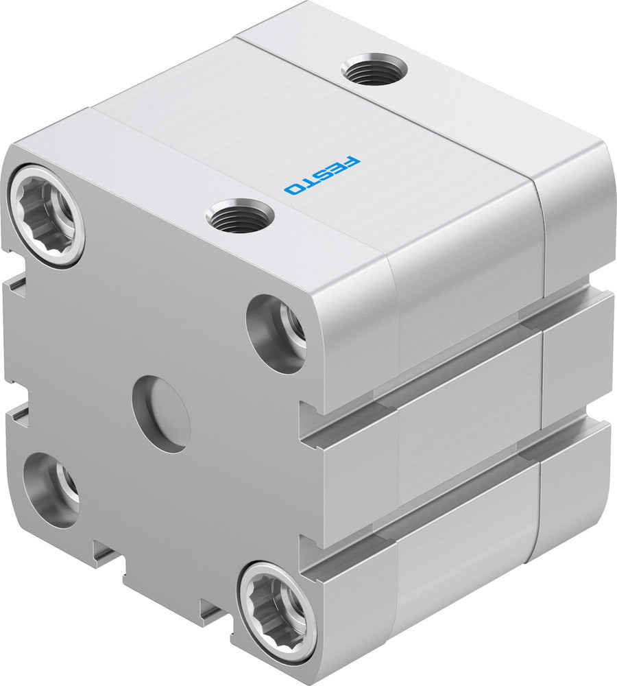 Festo Compact Cylinder 50mm Bore 15mm Stroke ISO 21287 Double Acting - 536322