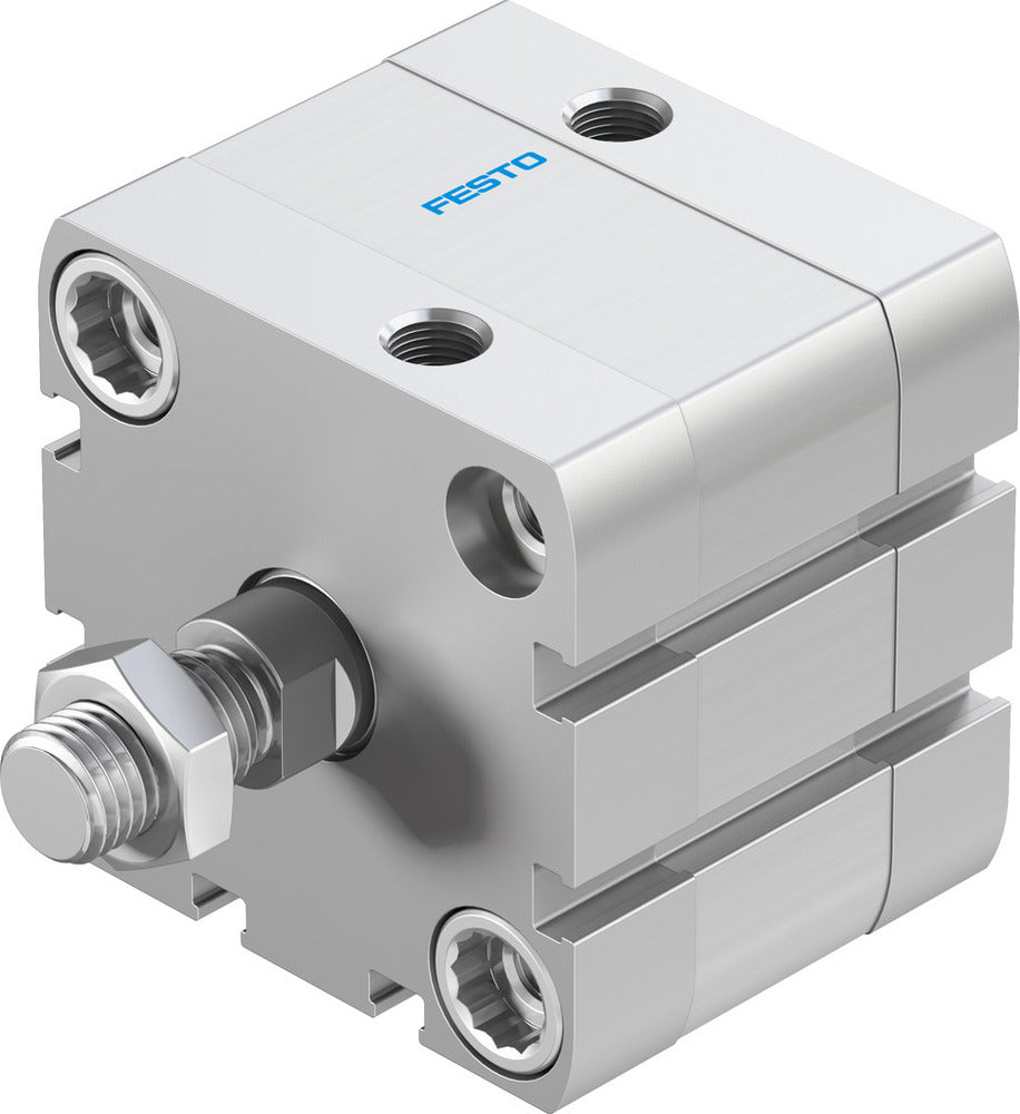 Festo Compact Cylinder 50mm Bore 10mm Stroke ISO 21287 Double Acting - 572691