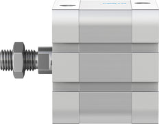 Festo Compact Cylinder 50mm Bore 15mm Stroke ISO 21287 Double Acting - 572692