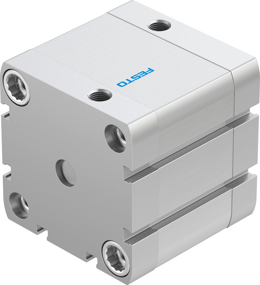 Festo Cilindro Compacto 63mm Diámetro 25mm Carrera ISO 21287 Doble Efecto - 536345