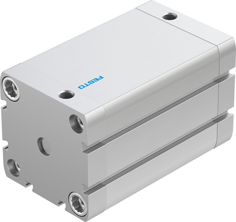 Festo Cilindro Compacto 63mm Diámetro 80mm Carrera ISO 21287 Doble Efecto - 536350