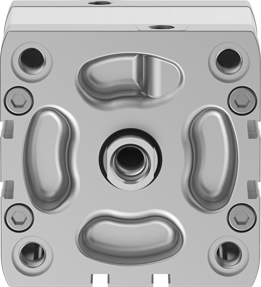 Festo Compact Cylinder 80mm Bore 25mm Stroke ISO 21287 Double Acting - 536366