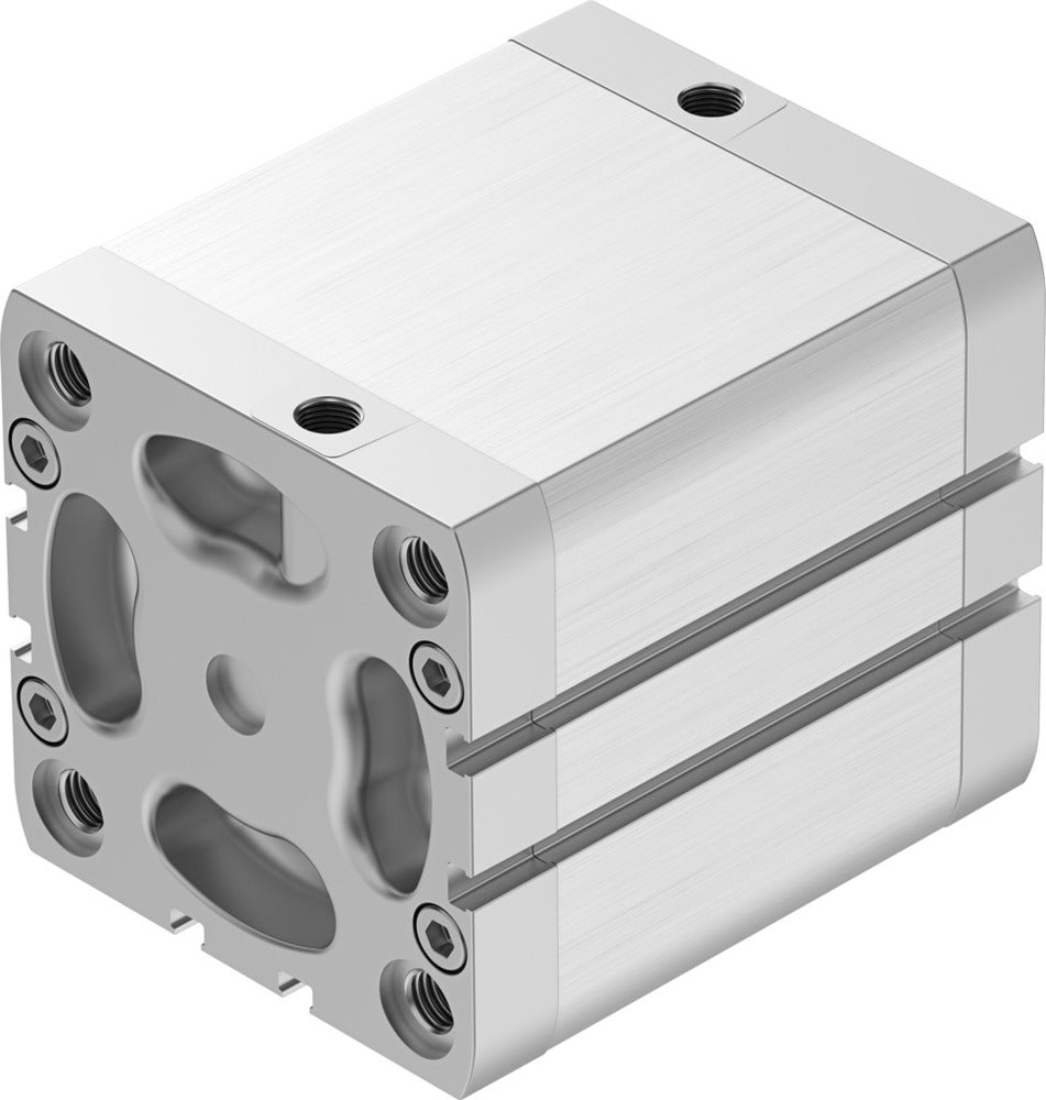 Festo Compact Cylinder 80mm Bore 60mm Stroke ISO 21287 Double Acting - 536370