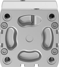Festo Compact Cylinder 80mm Bore 60mm Stroke ISO 21287 Double Acting - 572725