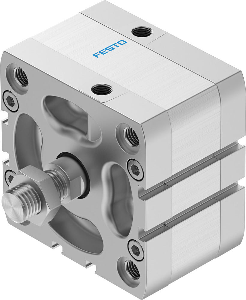 Festo Compact Cylinder 80mm Bore 10mm Stroke ISO 21287 Double Acting - 572727