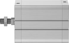 Festo Cilindro Compacto 80mm Diámetro 80mm Carrera ISO 21287 Doble Efecto - 572735