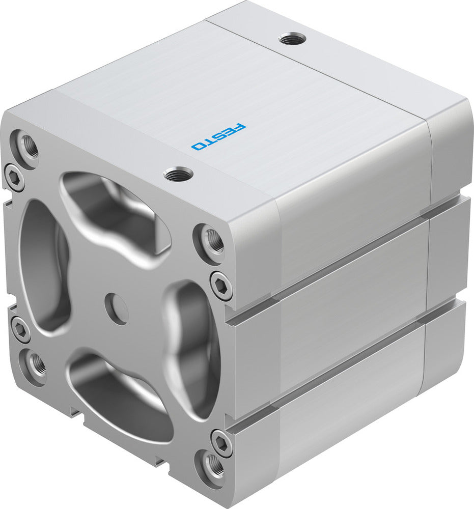 Festo Compact Cylinder 100mm Bore 50mm Stroke ISO 21287 Double Acting - 536390