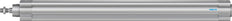 Festo Cylinder 32mm Bore 400mm Stroke ISO 15552 Double Acting - 1376432