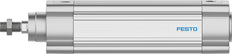 Festo Cylinder 63mm Bore 150mm Stroke ISO 15552 Double Acting - 3657821