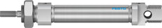 Festo Cylinder 20mm Bore 60mm Stroke ISO 6432 Double Acting - 1908286