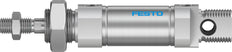 Cilindro Festo 25mm Diámetro 10mm Carrera ISO 6432 Doble Efecto - 1908312