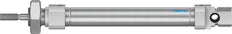 Cilindro Festo 10mm Diámetro 50mm Carrera ISO 6432 Doble Efecto - 19186